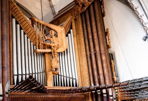 Die große Klais-Orgel des Bonner Münsters