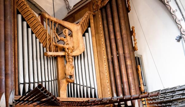 Die große Klais-Orgel des Bonner Münsters