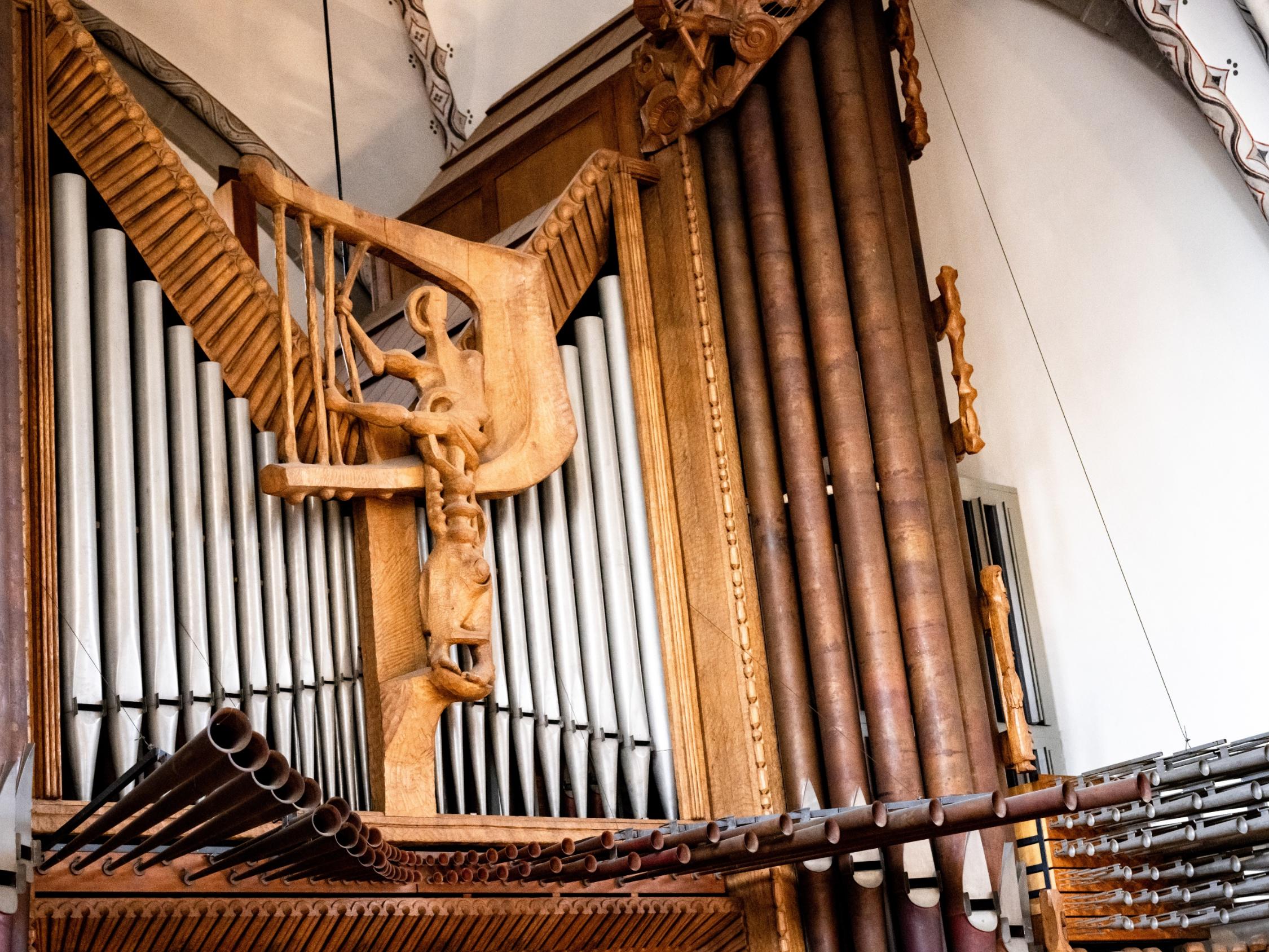 Die große Klais-Orgel des Bonner Münsters