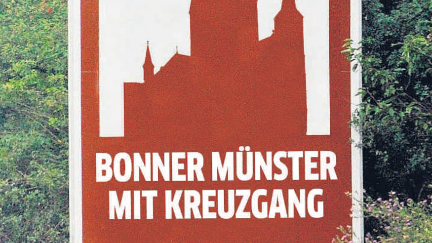 Die Montage zeigt, wie die Schilder an den Autobahnen aussehen könnten.