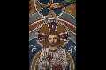 Das Mosaik zeigt Christus als Alleinherrscher