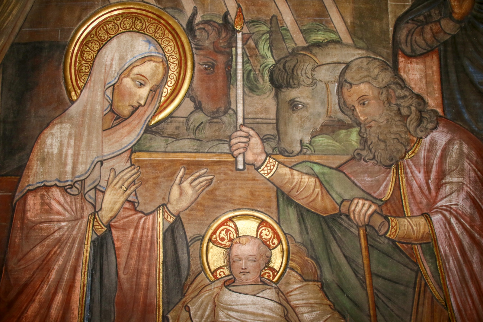 Kletterpartie in den Hochchor des Münsters