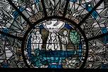 Taufe Jesu im Jordan - Fenster im nördlichen Seitenschiff � Stadtdekanat Bonn Taufe Jesu im Jordan - Fenster im nördlichen Seitenschiff � Stadtdekanat Bonn