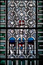 Christi Himmelfahrt - Fenster im südlichen Querhaus des Bonner Münsters