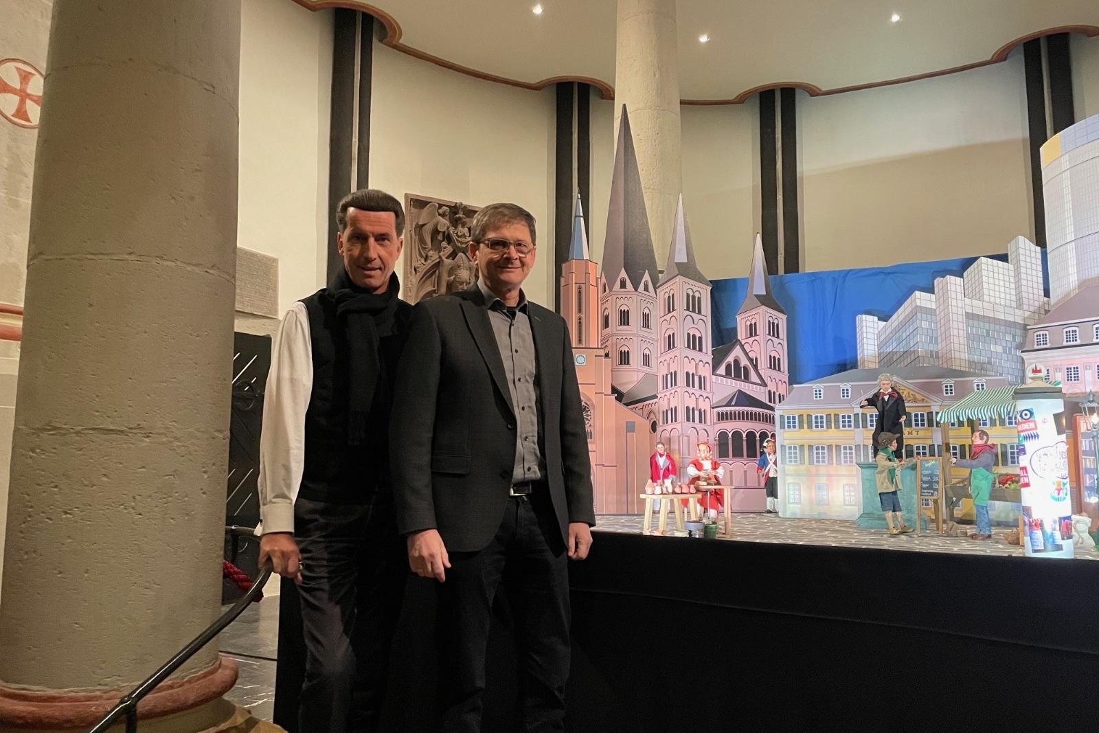 Stadtdechant Dr. Wolfgang Picken und Superintendent Dietmar Pistorius